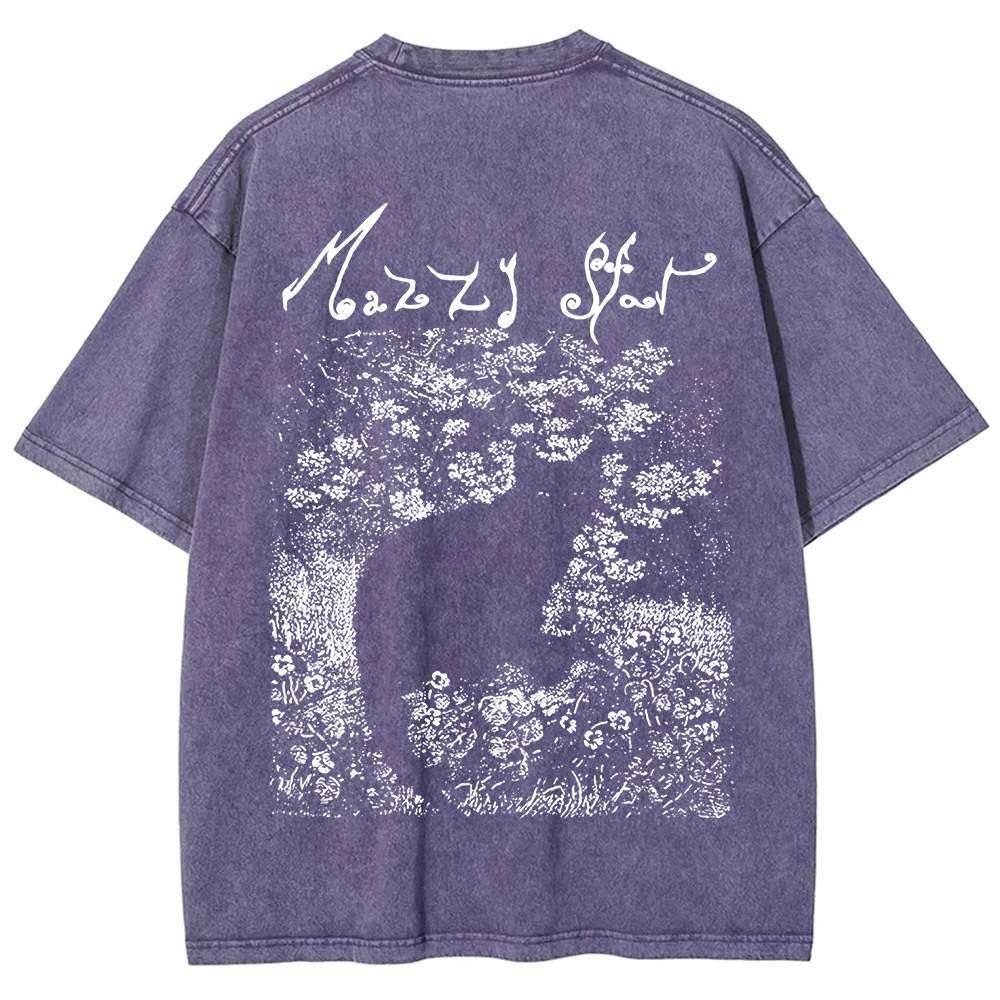 Unisex Vintage  Mazzy Star Band t-Shirt