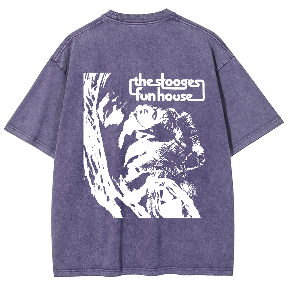 Unisex Vintage The Stooges Band Fun House Songs t-Shirt