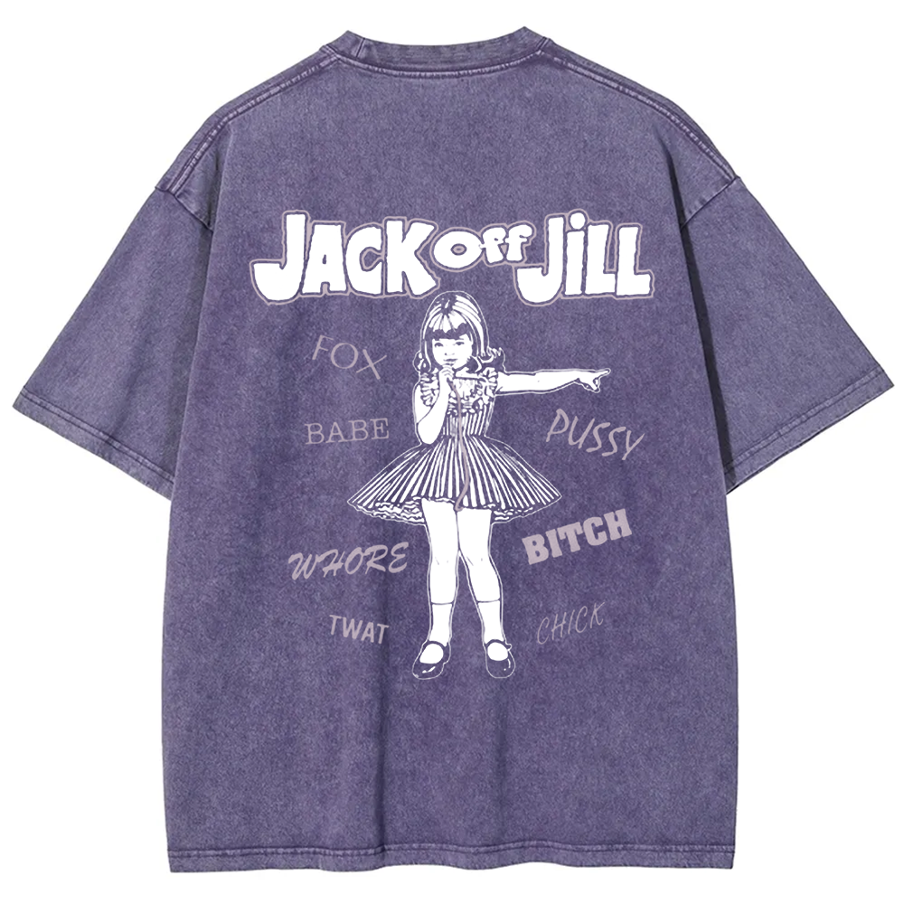 Unisex Vintage Jack Off Jill Band t-Shirt