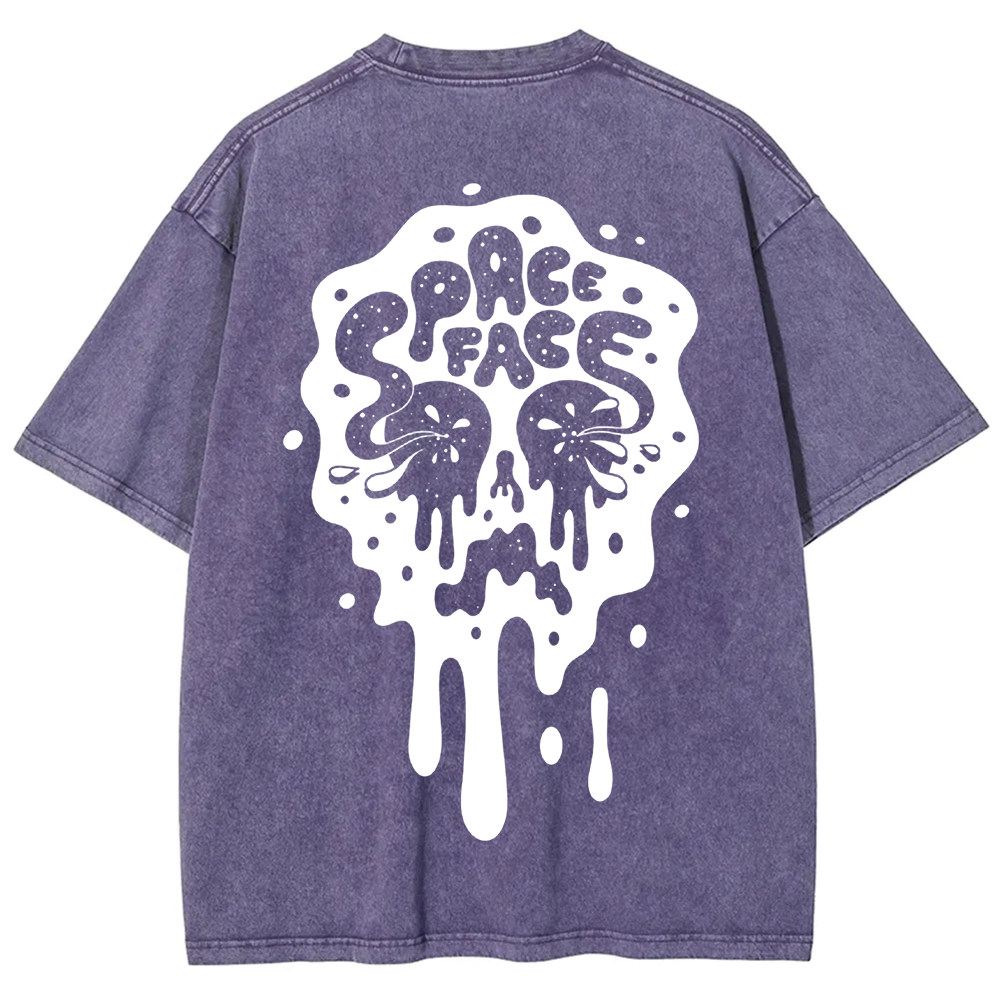 Unisex Vintage Spaceface Band  t-Shirt