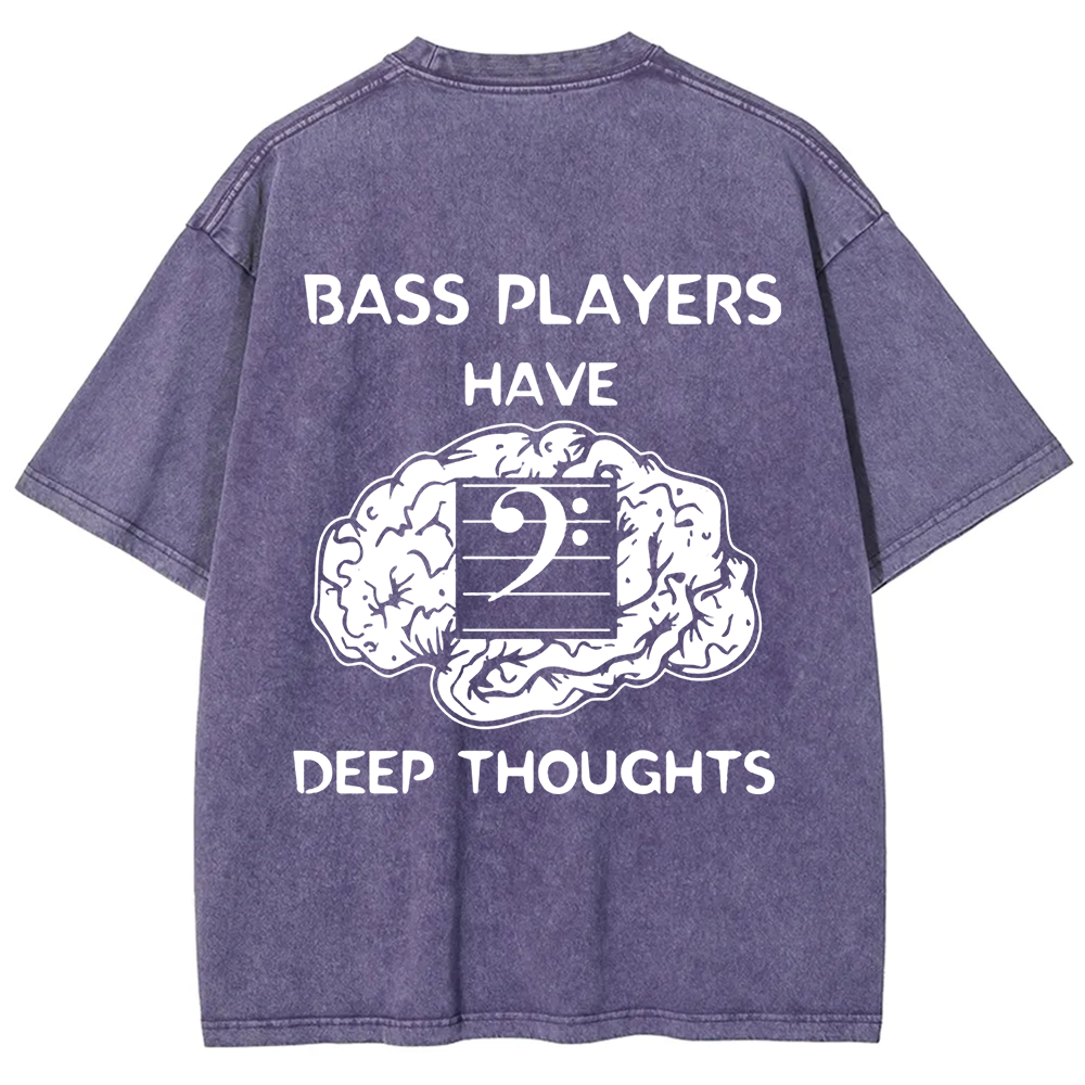 Unisex Vintage Bass Player t-Shirt