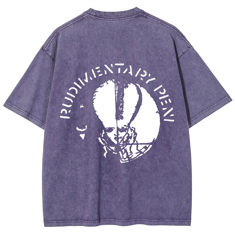 Unisex Vintage Rudimentary Peni Punk Band t-Shirt