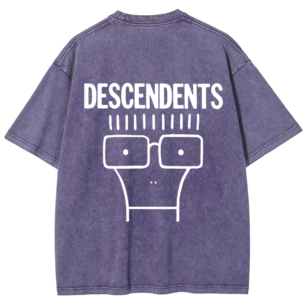 Unisex Vintage Descendents Punk Rock Band t-Shirt