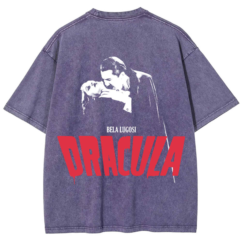 Unisex Vintage Dracula vampire horror movie t-Shirt