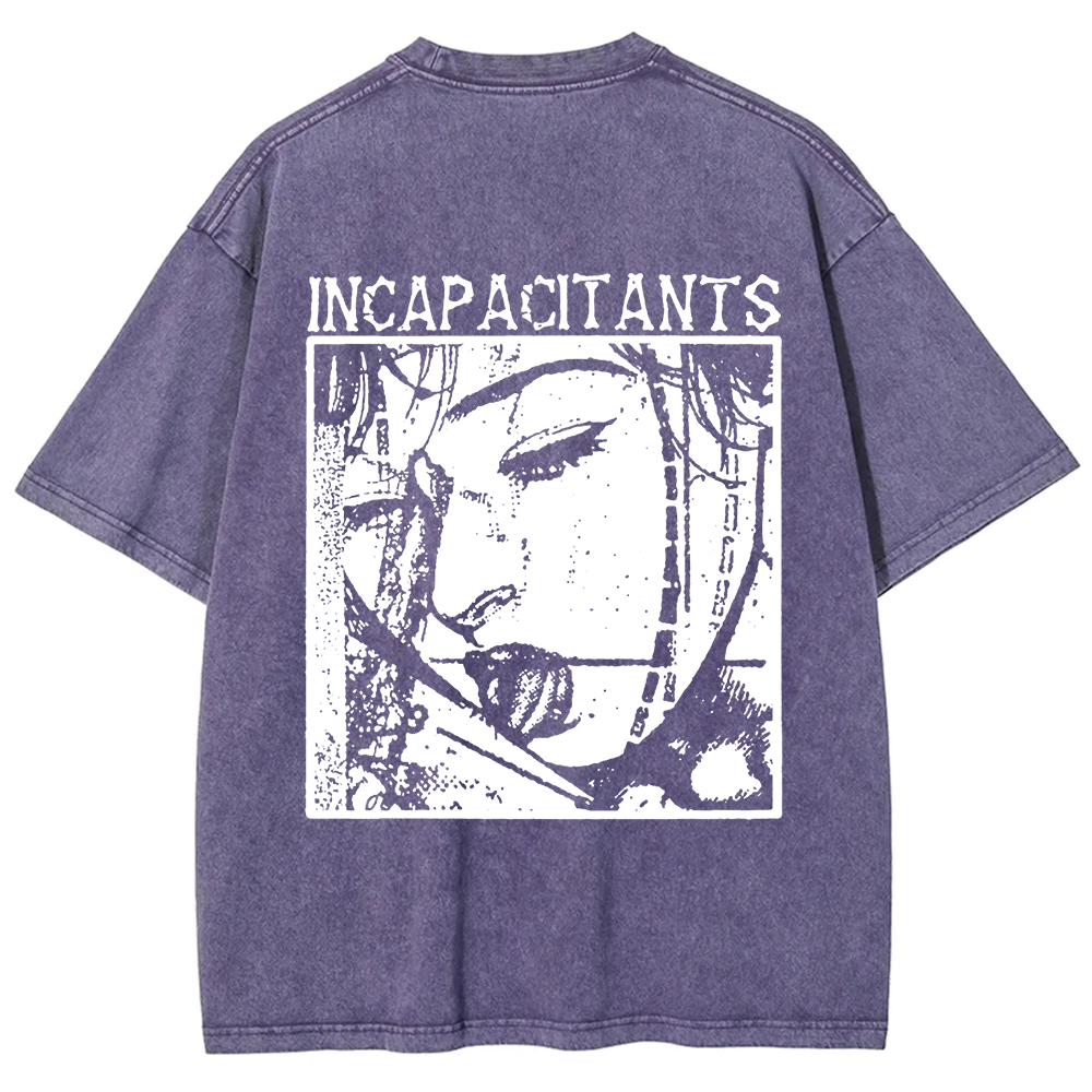 Unisex Vintage Incapacitants Band t-Shirt