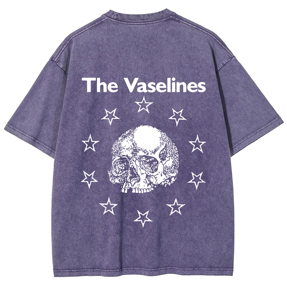 Unisex Vintage The Vaselines Rock Band  t-Shirt