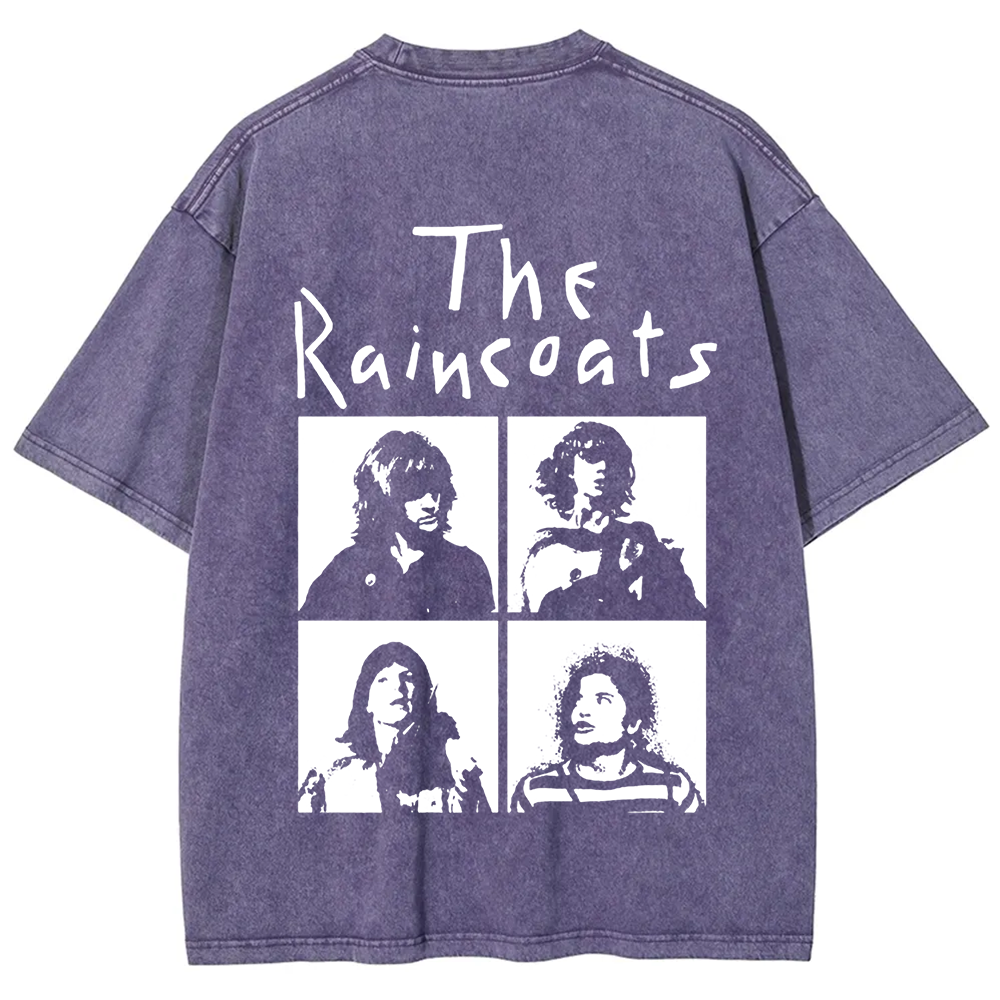 Unisex Vintage The Raincoats Punk Band t-Shirt