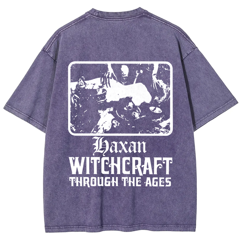 Unisex Vintage Häxan Witchcraft Through The Ages Horror Movie t-Shirt