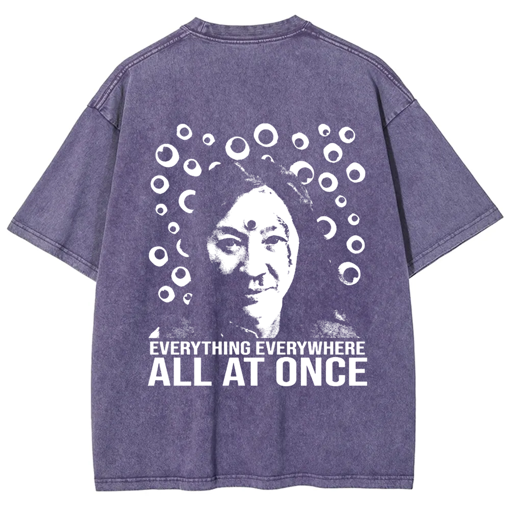 Unisex Vintage  Everything Everywhere All at Once Movie t-Shirt