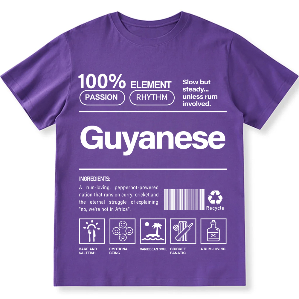 Guyanese Unisex Fit  Cotton T-Shirt wearishow