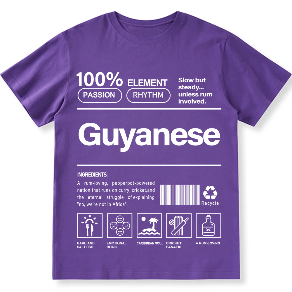 Guyanese Unisex Fit  Cotton T-Shirt wearishow