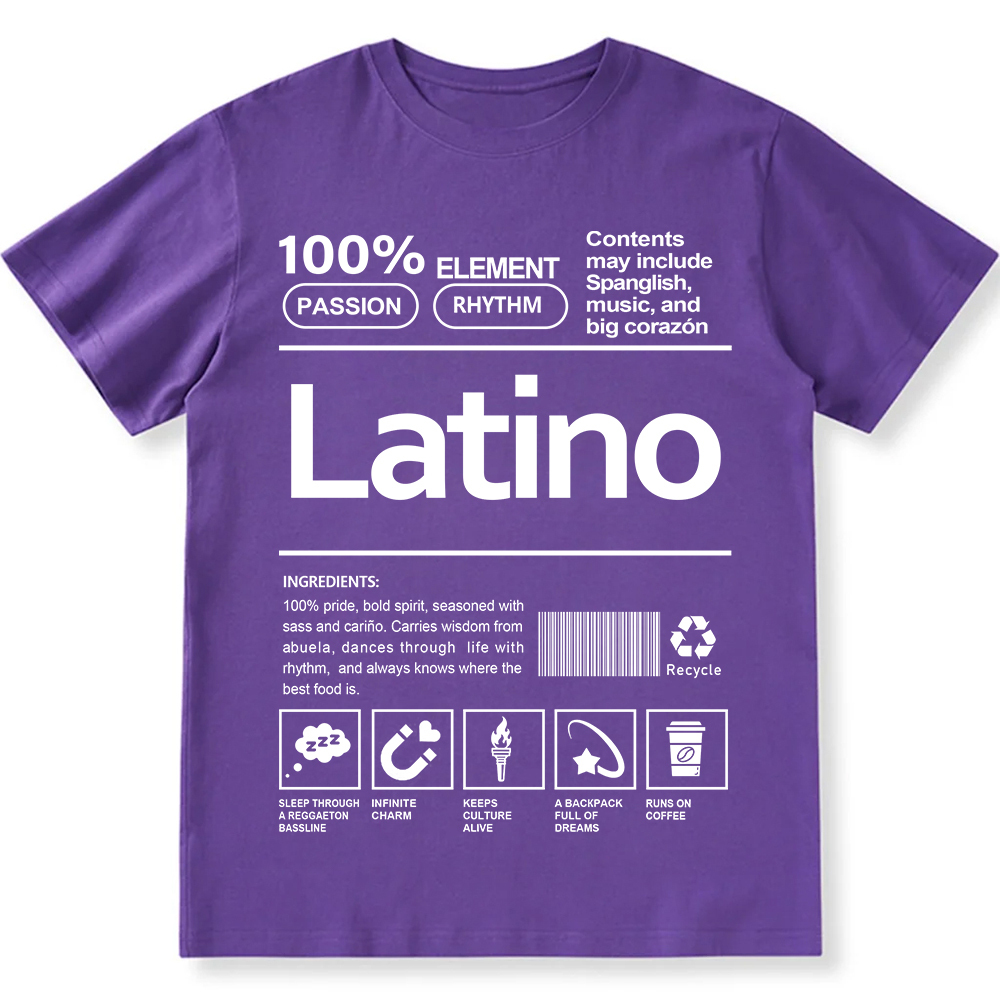 Latino Unisex Fit  Cotton T-Shirt wearishow