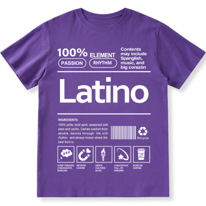 Latino Unisex Fit  Cotton T-Shirt wearishow