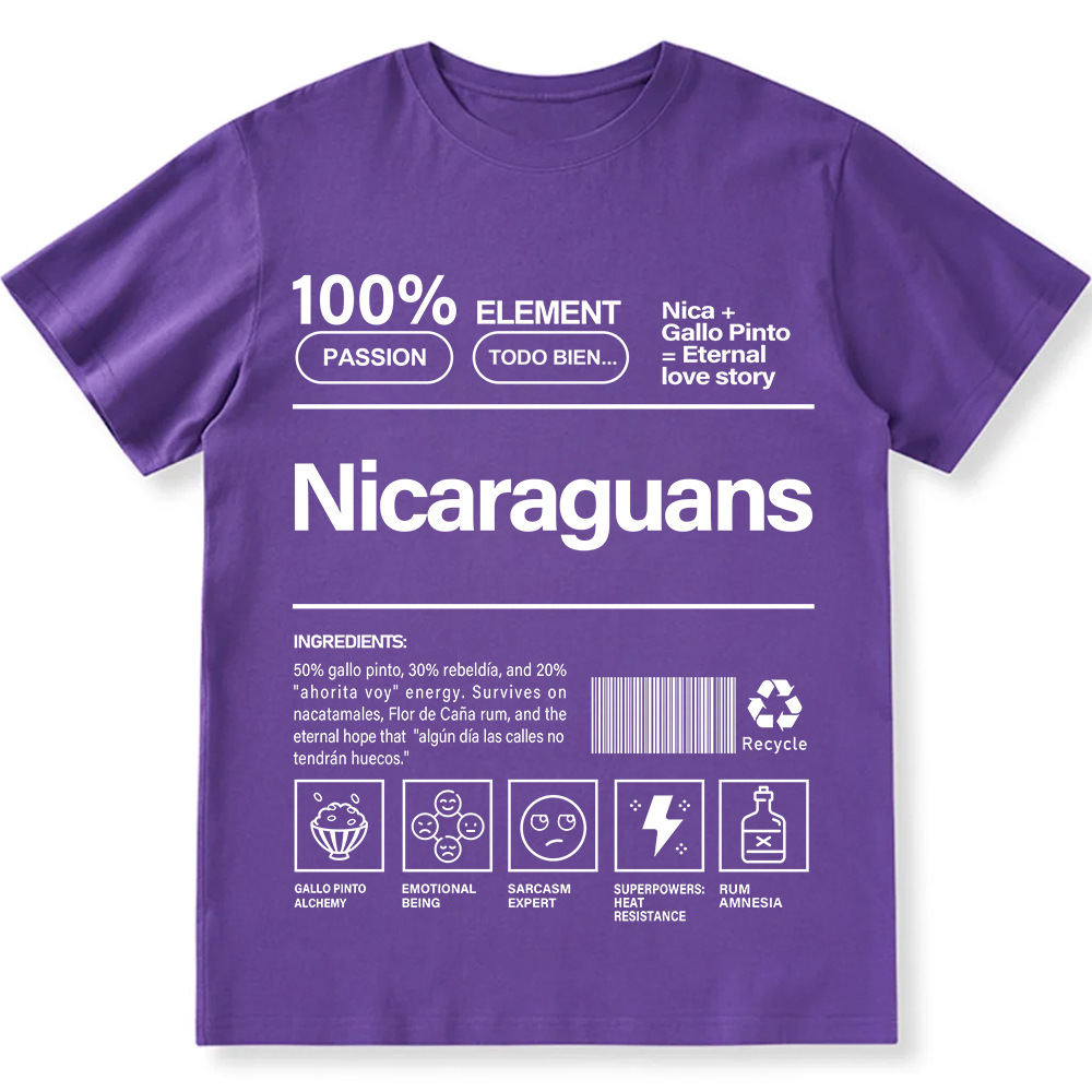 Nicaraguans Unisex Fit  Cotton T-Shirt wearishow