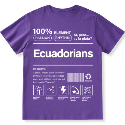 Ecuadorians Unisex Fit  Cotton T-Shirt wearishow
