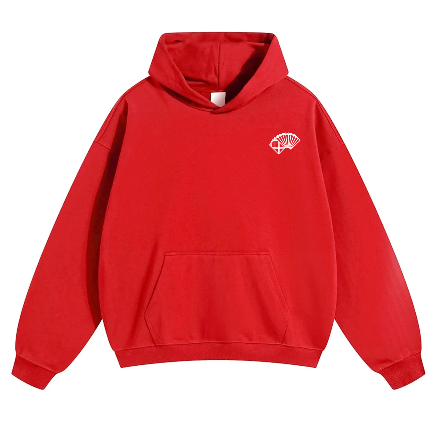 Poker Player Unisex Solid Color Hoodie