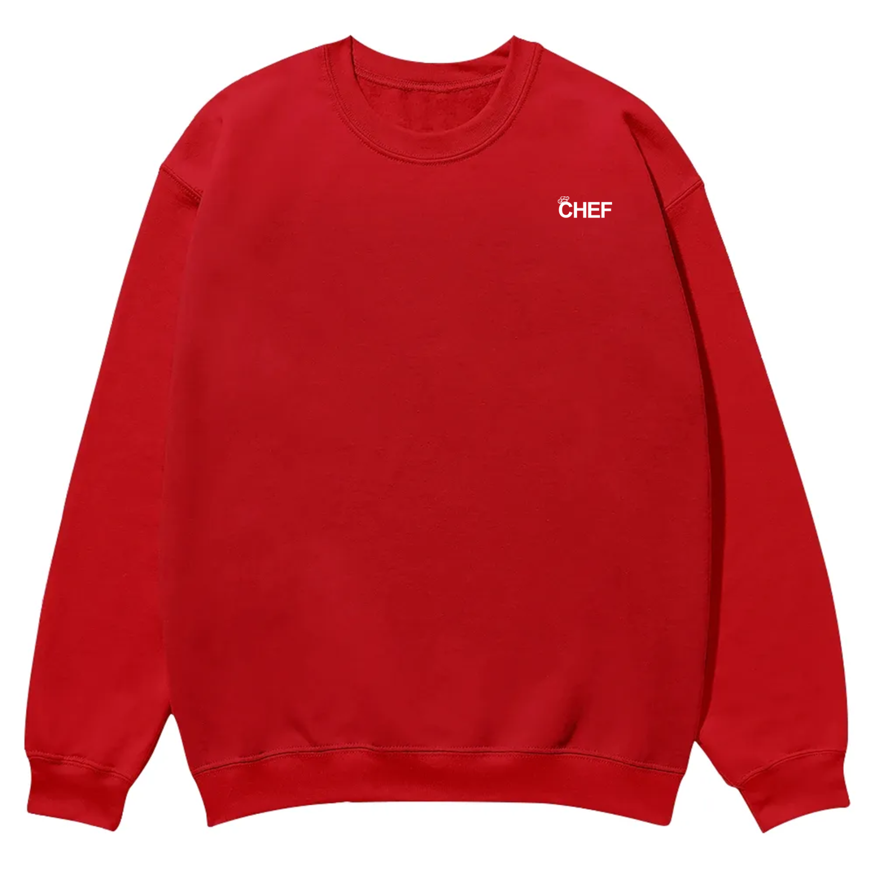 Chef Addcustom QR Code Casual Crewneck Sweatshirt