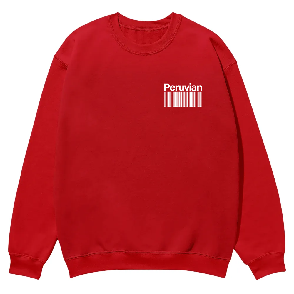 Peruvian Unisex Fit  Casual Crewneck Sweatshirt wearishow
