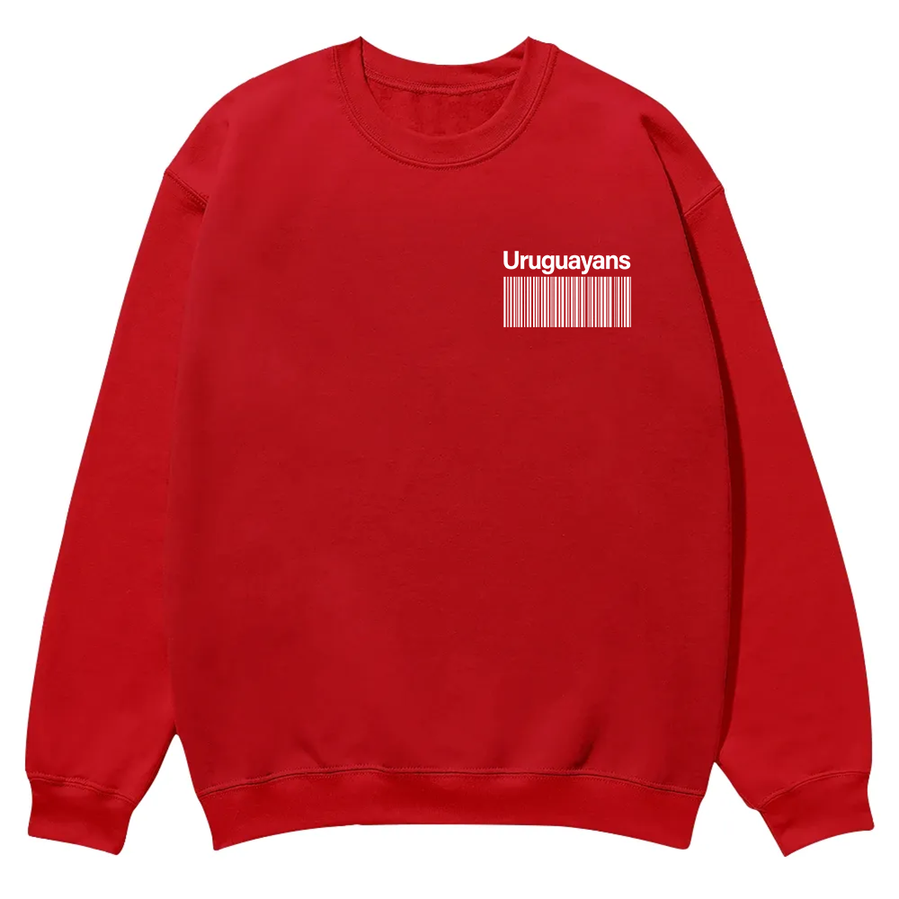 Uruguayans Unisex Fit  Casual Crewneck Sweatshirt wearishow