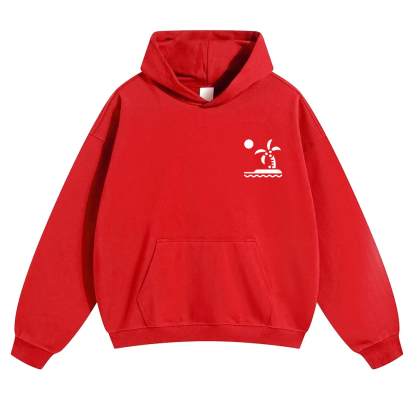 Caribbean Unisex Fit Color Hoodie wearishow