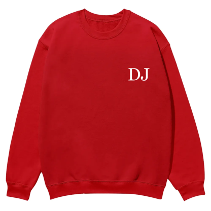 DJ Casual Crewneck Sweatshirt wearishow