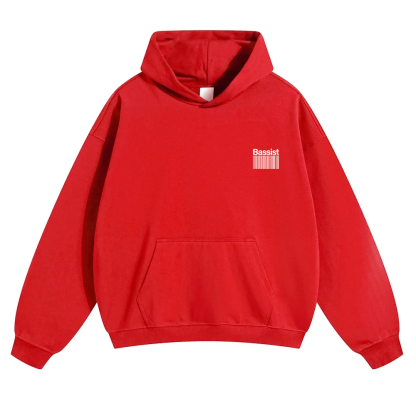 Bassist Unisex Solid Color Hoodie wearishow