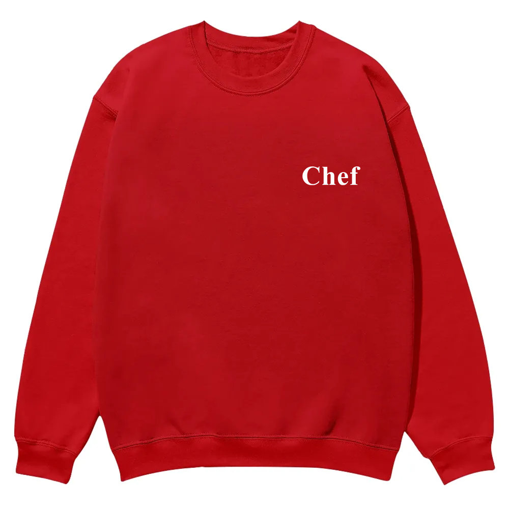 Chef Casual Crewneck Sweatshirt wearishow