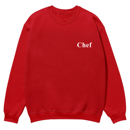 Chef Casual Crewneck Sweatshirt wearishow