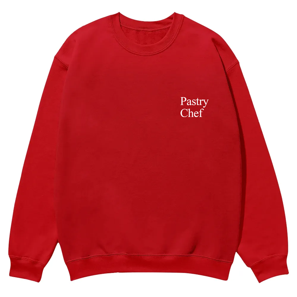 Pastry Chef Casual Crewneck Sweatshirt wearishow