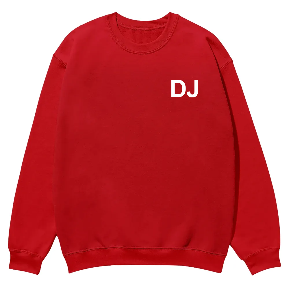 DJ Casual Crewneck Sweatshirt wearishow