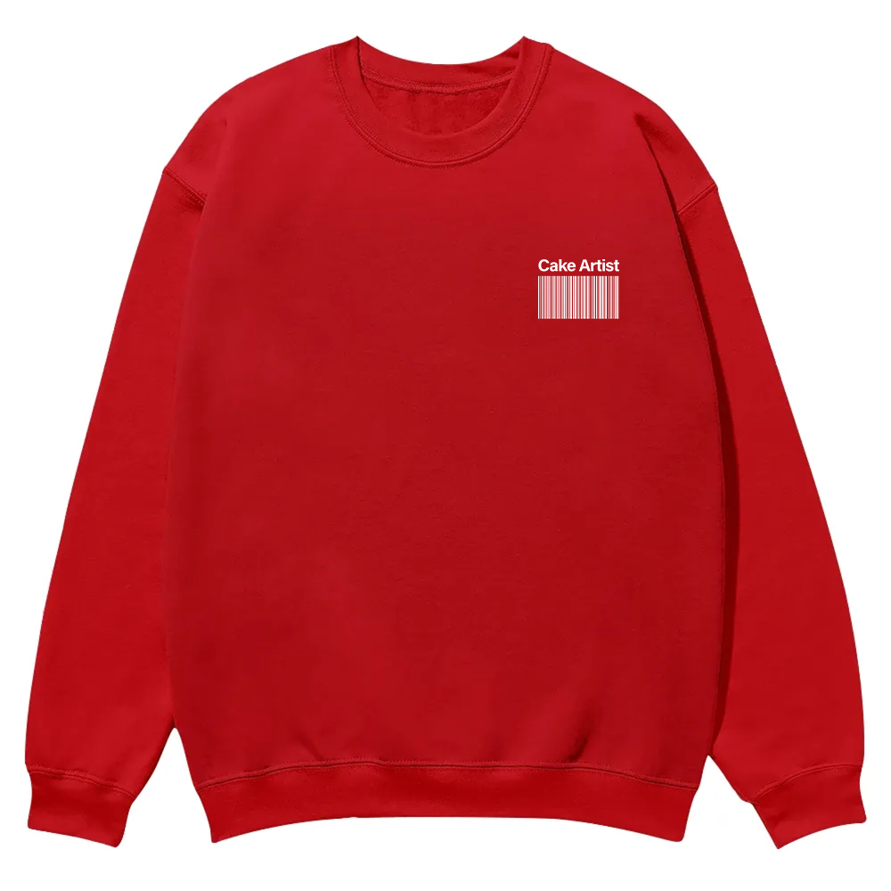 Cake Artist Casual Crewneck Sweatshirt wearishow