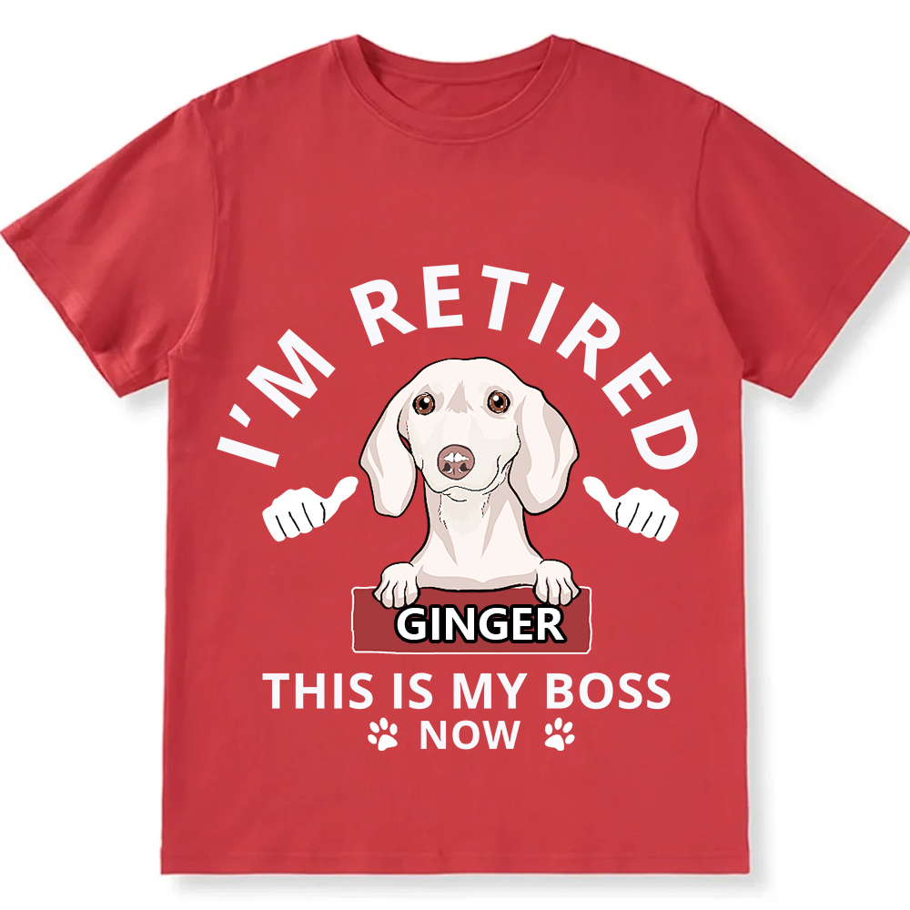 This Is My Boss  - Personalized Custom Unisex T-shirt