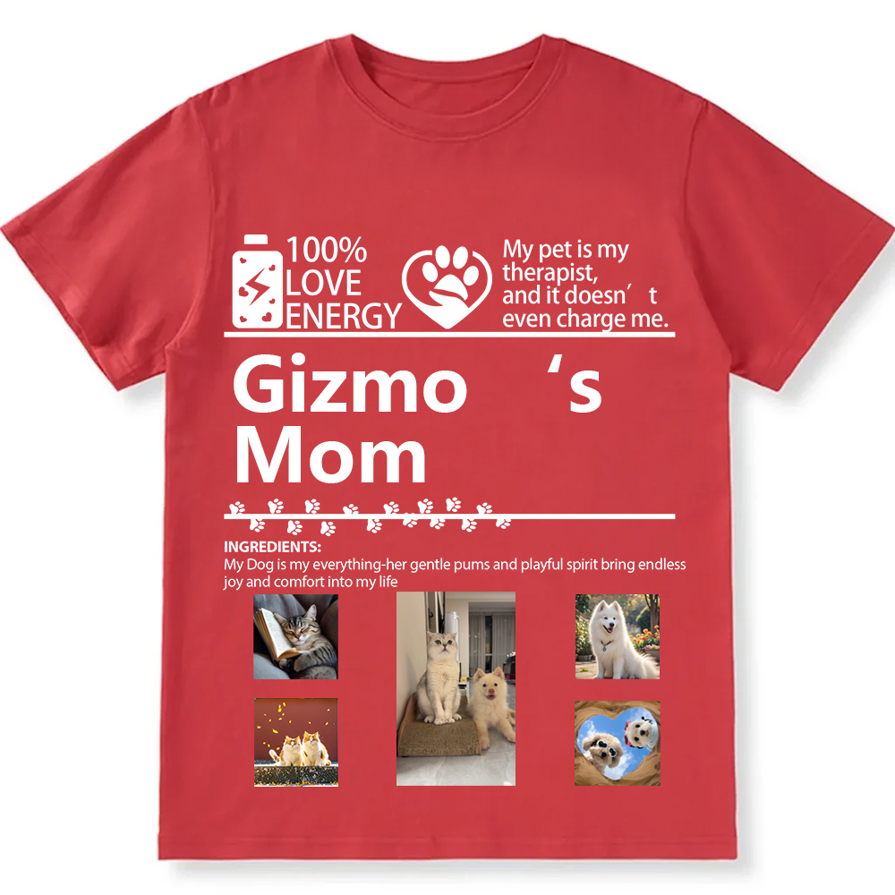 Pets Photos Creative Customized - Personalized Custom Unisex T-shirt