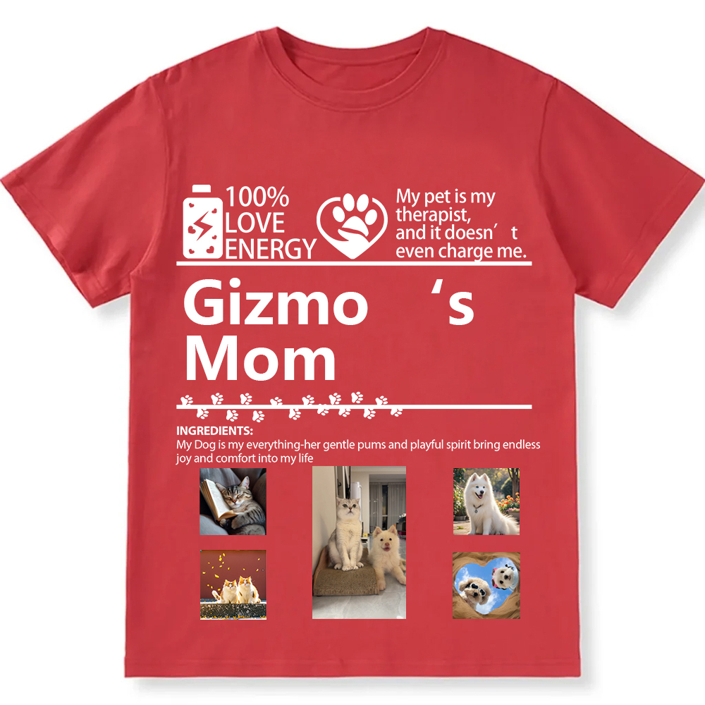 Pets Photos Creative Customized - Personalized Custom Unisex T-shirt