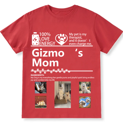 Pets Photos Creative Customized - Personalized Custom Unisex T-shirt