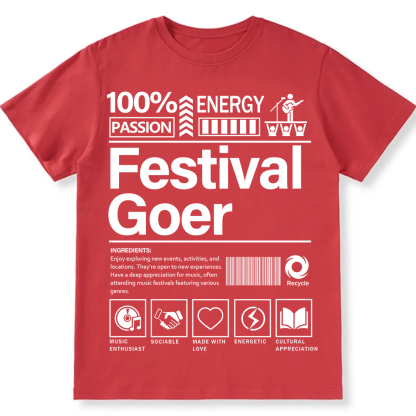 Festival Gover Unisex Fit Cotton T-Shirt wearishow