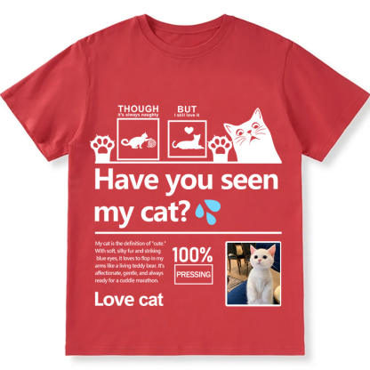 Cat Trick Customized Unisex Fit Cotton T-Shirt wearishow