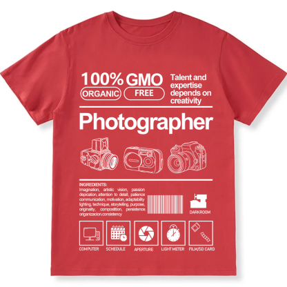 Photographer Unisex Fit Cotton T-Shirt wearishow