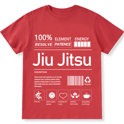 Jiu jitsu Unisex Fit Cotton T-Shirt wearishow