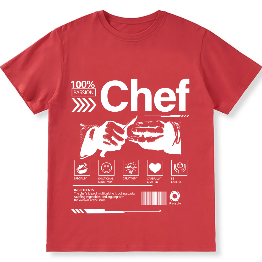 Chef Unisex Fit Cotton T-Shirt wearishow