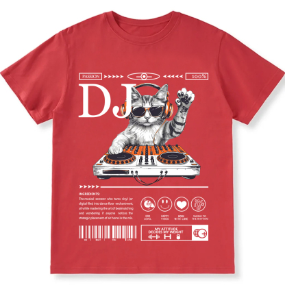 DJ Unisex Fit Cotton T-Shirt wearishow