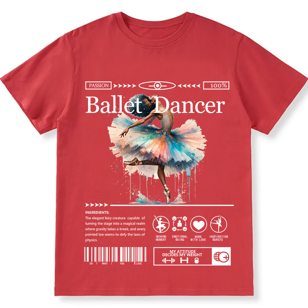 Ballet Dancer Unisex Fit Cotton T-Shirt wearishow