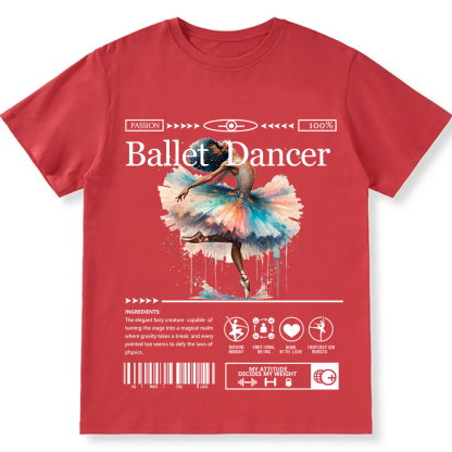 Ballet Dancer Unisex Fit Cotton T-Shirt wearishow