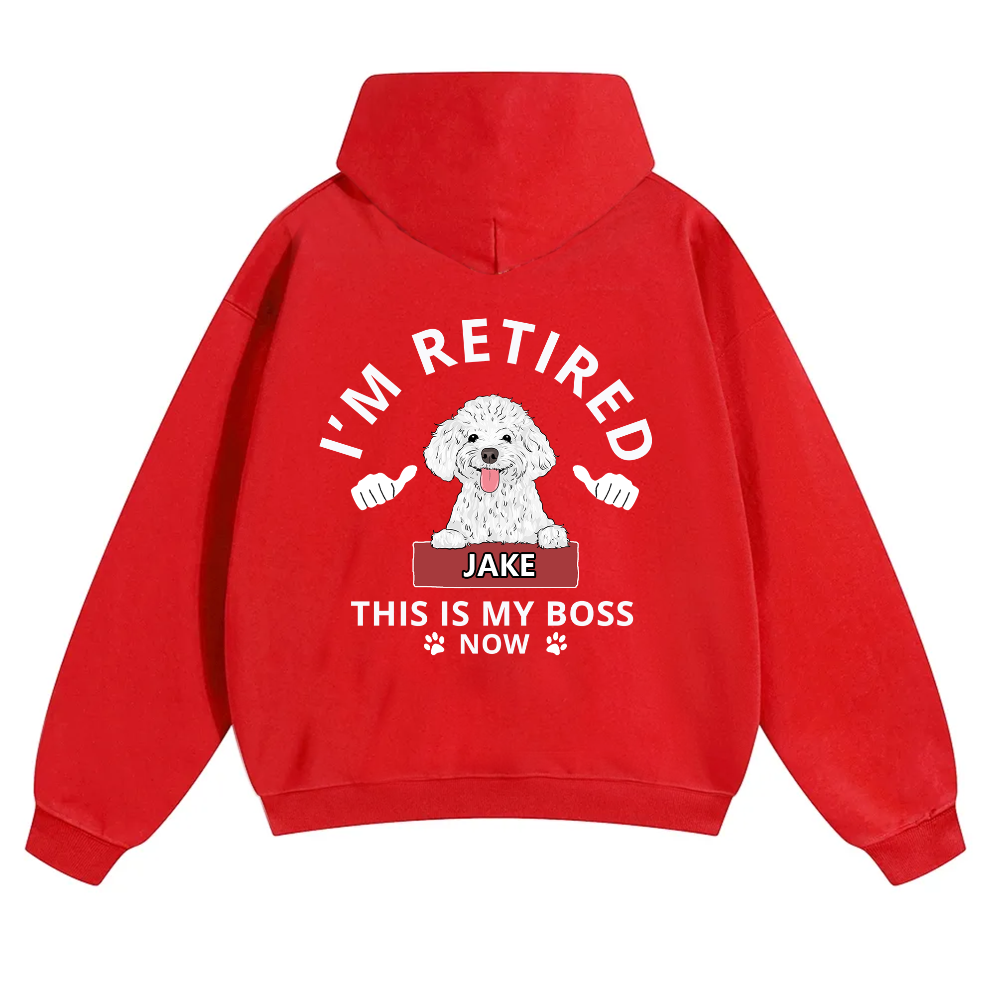 This Is My Boss - Personalized Custom Unisex Hoodie