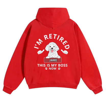 This Is My Boss - Personalized Custom Unisex Hoodie