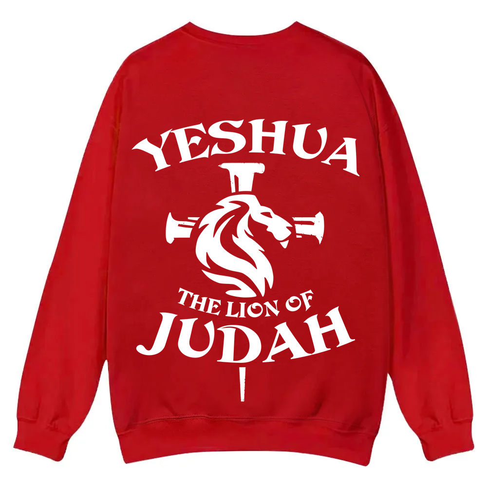 Yeshua Casual Crewneck Sweatshirt wearishow