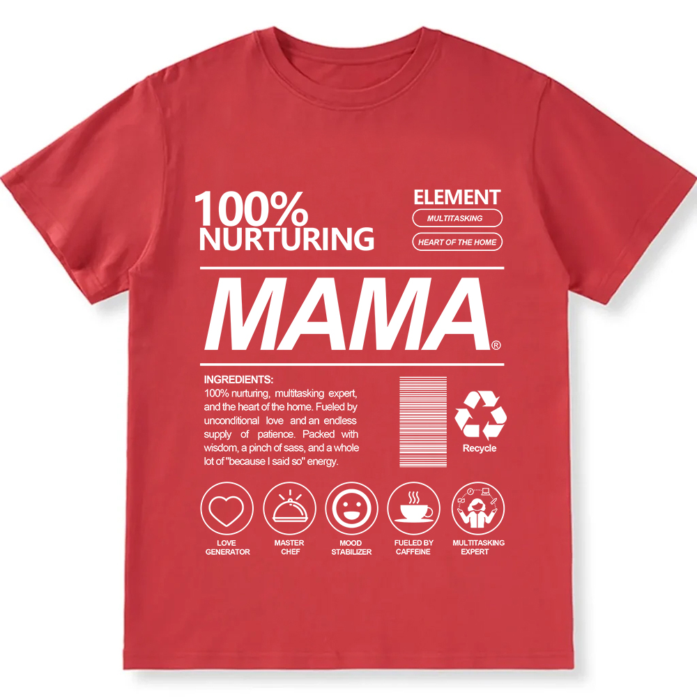 Mama Unisex Fit Cotton T-Shirt wearishow