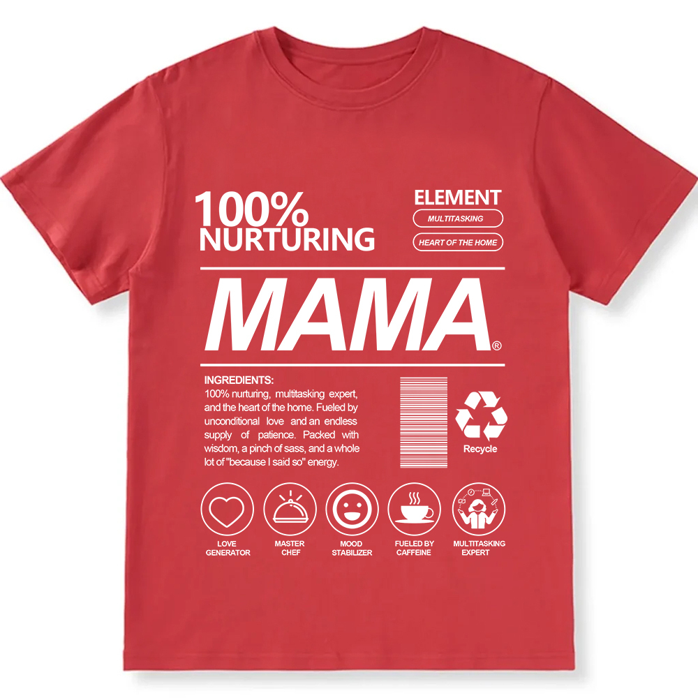 Mama Unisex Fit Cotton T-Shirt wearishow