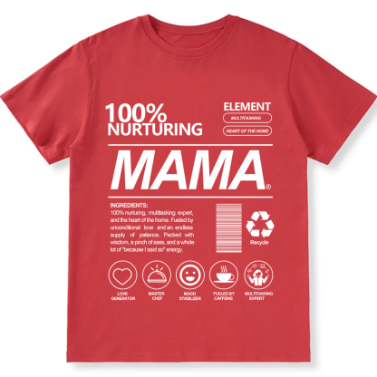 Mama Unisex Fit Cotton T-Shirt wearishow