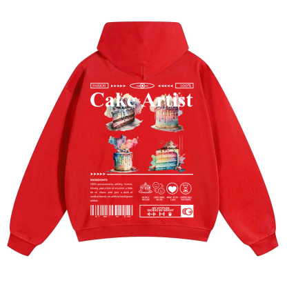 Cake Artist  Unisex Solid Color Hoodie wearishow